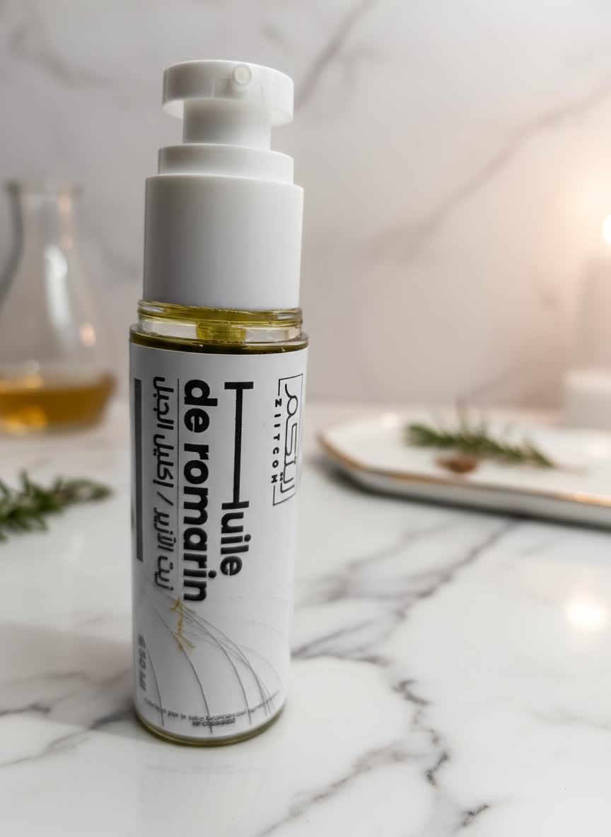 Huile de Romarin 50ml – 100% Pure & Naturelle